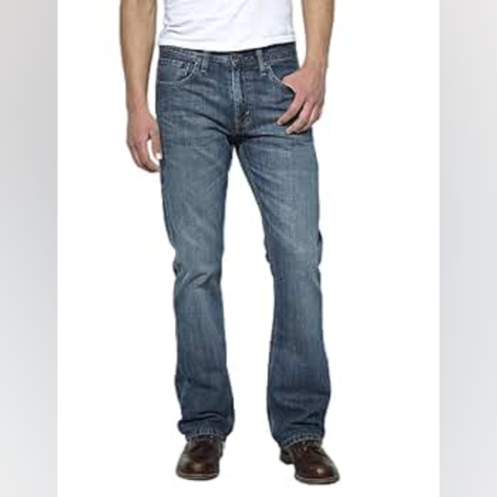 Levi's Men's Bootcut Jeans - Classic Blue Size 32/32 Casual